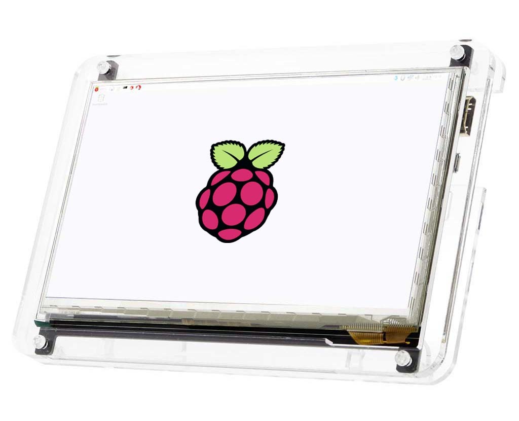 RaspberryPi用7インチディスプレイ - ディスプレイ・モニター本体