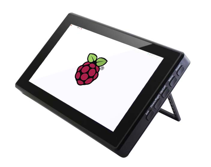 [Raspberry Pi4 対応] 7 HDMI LCD (H) (with case), 1024x600, IPS